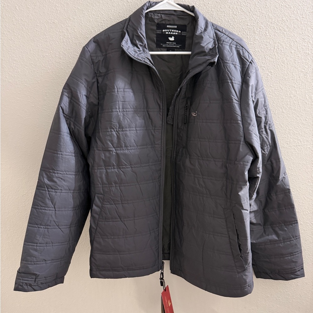 NWT Southern Marsh Charcoal Puffer Jacket
